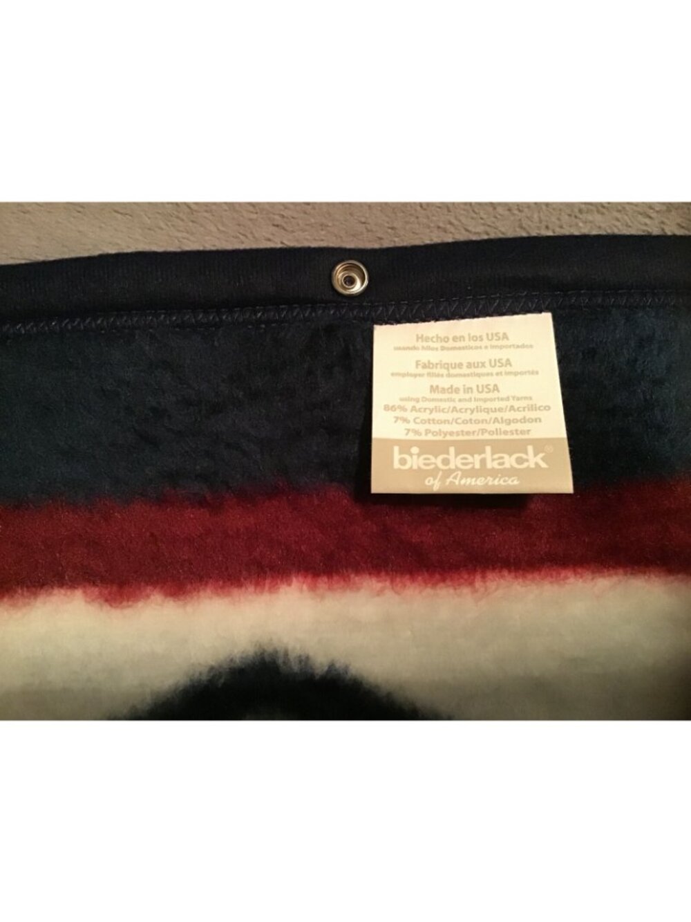 Biederlack of America Southwest Aztec Stadium Blanket Wrap Sleeping Bag - Picture 8 of 9